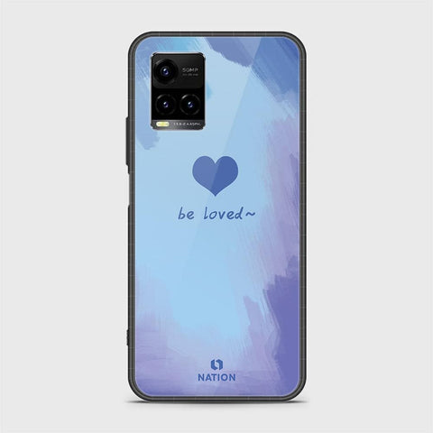 Vivo Y33T Cover - Onation Heart Series - HQ Ultra Shine Premium Infinity Glass Soft Silicon Borders Case