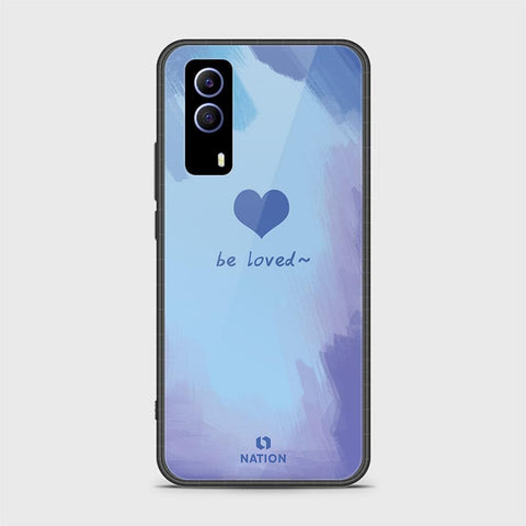 Vivo Y53s 5G Cover - Onation Heart Series - HQ Ultra Shine Premium Infinity Glass Soft Silicon Borders Case