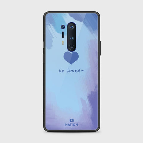 OnePlus 8 Pro Cover - ONation Heart Series - HQ Ultra Shine Premium Infinity Glass Soft Silicon Borders Case