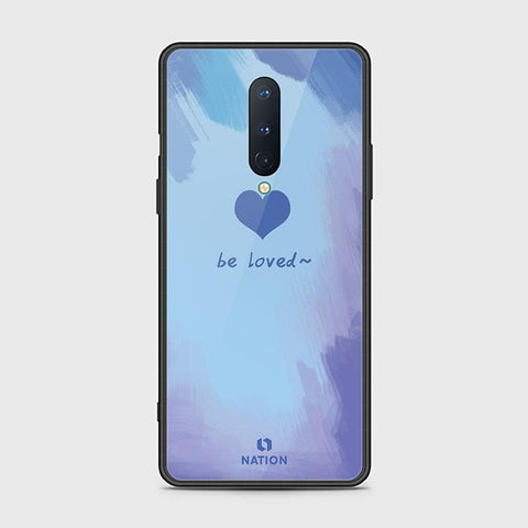 OnePlus 8 4G Cover - ONation Heart Series - HQ Ultra Shine Premium Infinity Glass Soft Silicon Borders Case