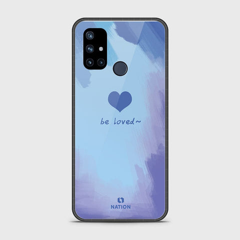 OnePlus Nord N10 5G Cover- Onation Heart Series - HQ Ultra Shine Premium Infinity Glass Soft Silicon Borders Case