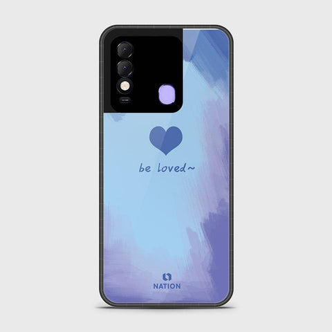 Tecno Spark 8 Cover- Onation Heart Series - HQ Ultra Shine Premium Infinity Glass Soft Silicon Borders Case