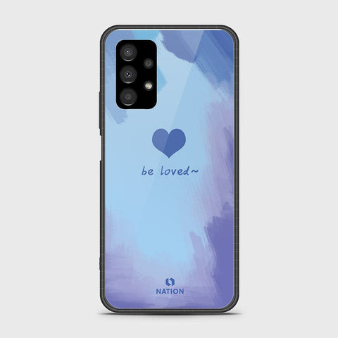 Samsung Galaxy A13 4G Cover- Onation Heart Series - HQ Ultra Shine Premium Infinity Glass Soft Silicon Borders Case