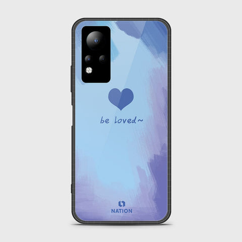 Infinix Note 11 Cover- Onation Heart Series - HQ Ultra Shine Premium Infinity Glass Soft Silicon Borders Case