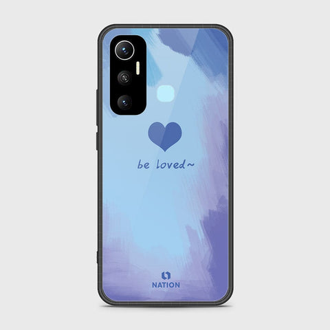 Infinix Hot 11 Cover- Onation Heart Series - HQ Ultra Shine Premium Infinity Glass Soft Silicon Borders Case