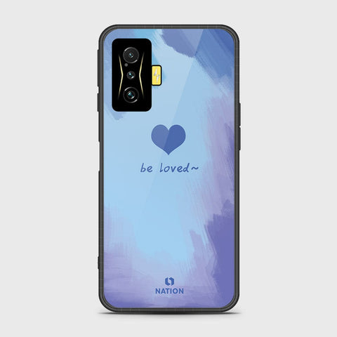 Xiaomi Poco F4 GT Cover- Onation Heart Series - HQ Ultra Shine Premium Infinity Glass Soft Silicon Borders Case