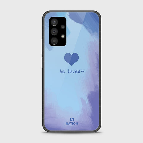 Samsung Galaxy A23 Cover- Onation Heart Series - HQ Ultra Shine Premium Infinity Glass Soft Silicon Borders Case