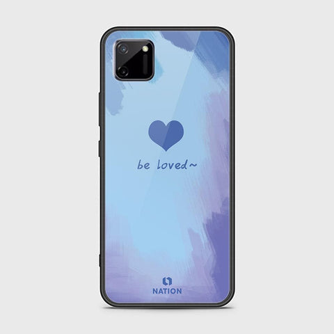 Realme C11 Cover - ONation Heart Series - HQ Ultra Shine Premium Infinity Glass Soft Silicon Borders Case