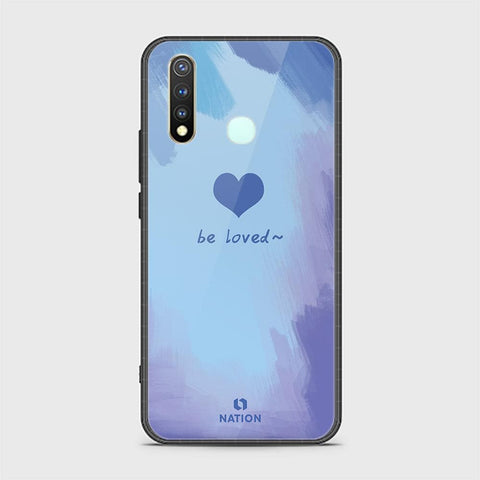 Vivo Y19 Cover - ONation Heart Series - HQ Ultra Shine Premium Infinity Glass Soft Silicon Borders Case