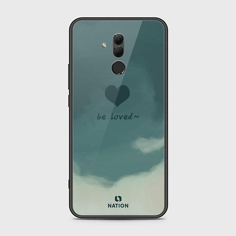 Huawei Mate 20 Lite Cover - ONation Heart Series - HQ Ultra Shine Premium Infinity Glass Soft Silicon Borders Case