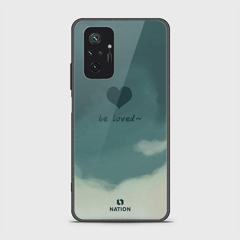 Xiaomi Redmi Note 10 Pro 4G Cover - ONation Heart Series - HQ Ultra Shine Premium Infinity Glass Soft Silicon Borders Case