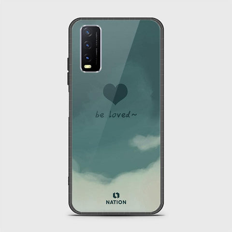 Vivo Y20s Cover - ONation Heart Series - HQ Ultra Shine Premium Infinity Glass Soft Silicon Borders Case