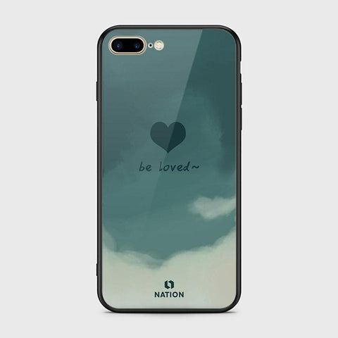 iPhone 7 Plus Cover - Onation Heart Series - HQ Ultra Shine Premium Infinity Glass Soft Silicon Borders Case