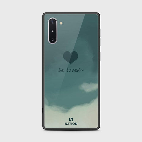 Samsung Galaxy Note 10 Cover - Onation Heart Series - HQ Ultra Shine Premium Infinity Glass Soft Silicon Borders Case