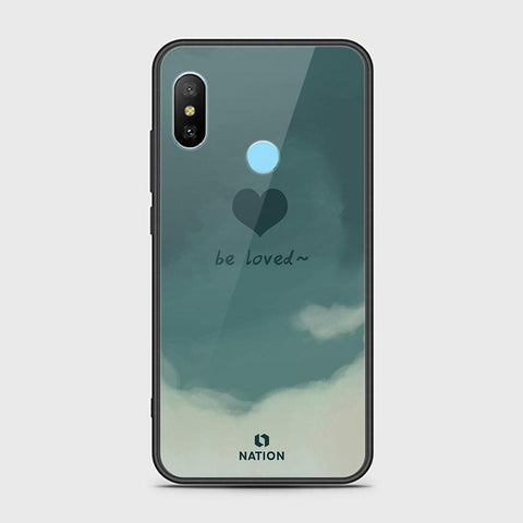 Xiaomi Redmi 6 Pro Cover - Onation Heart Series - HQ Ultra Shine Premium Infinity Glass Soft Silicon Borders Case