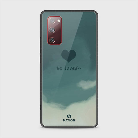 Samsung Galaxy S20 FE Cover - ONation Heart Series - HQ Ultra Shine Premium Infinity Glass Soft Silicon Borders Case