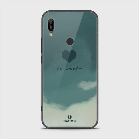 Huawei Y6 2019 / Y6 Prime 2019 Cover - Onation Heart Series - HQ Ultra Shine Premium Infinity Glass Soft Silicon Borders Case