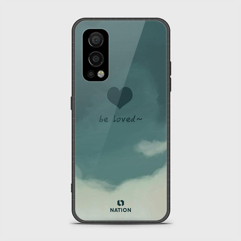 OnePlus Nord 2 Cover - Onation Heart Series - HQ Ultra Shine Premium Infinity Glass Soft Silicon Borders Case