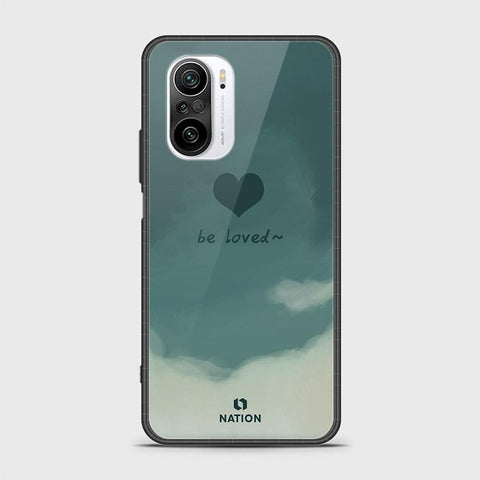 Xiaomi Redmi K40 Cover - Onation Heart Series - HQ Ultra Shine Premium Infinity Glass Soft Silicon Borders Case