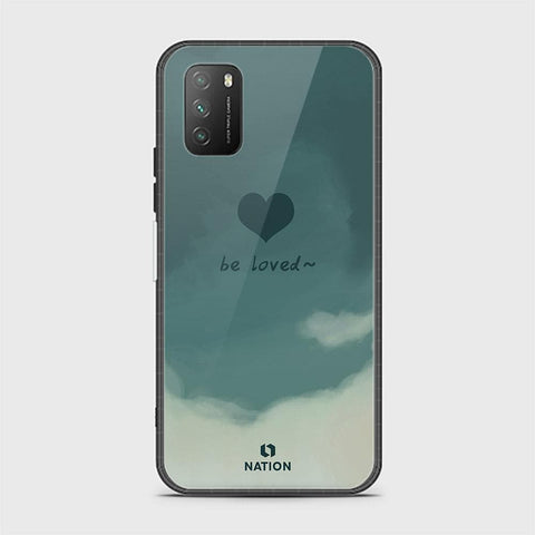 Xiaomi Redmi 9T Cover - ONation Heart Series - HQ Ultra Shine Premium Infinity Glass Soft Silicon Borders Case