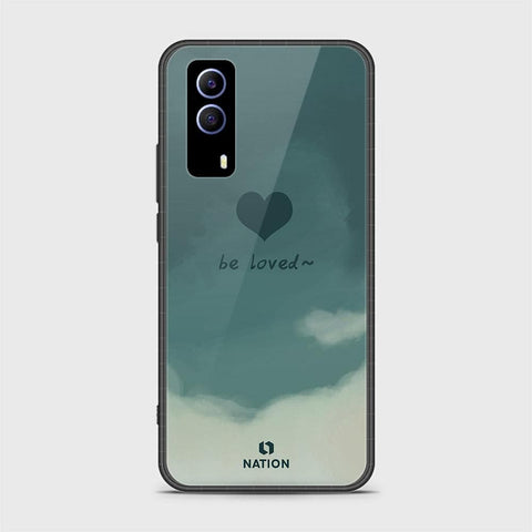 Vivo Y53s 5G Cover - Onation Heart Series - HQ Ultra Shine Premium Infinity Glass Soft Silicon Borders Case