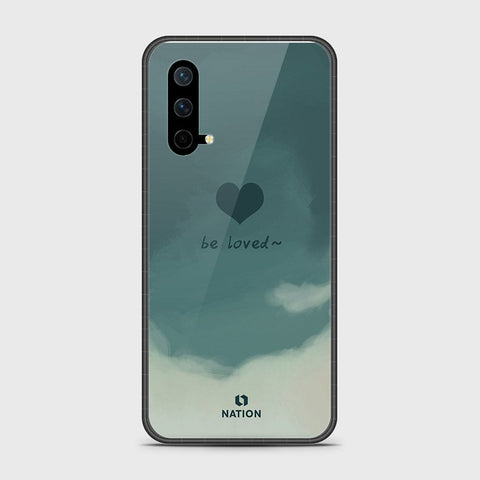 OnePlus Nord CE 5G Cover- Onation Heart Series - HQ Ultra Shine Premium Infinity Glass Soft Silicon Borders Case