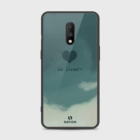 OnePlus 6T Cover - ONation Heart Series - HQ Ultra Shine Premium Infinity Glass Soft Silicon Borders Case