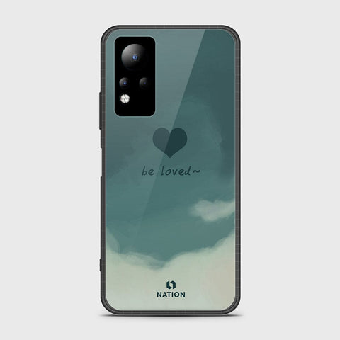 Infinix Note 11 Cover- Onation Heart Series - HQ Ultra Shine Premium Infinity Glass Soft Silicon Borders Case