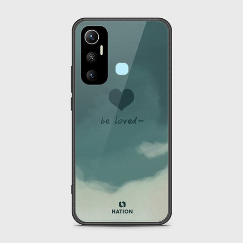 Infinix Hot 11 Cover- Onation Heart Series - HQ Ultra Shine Premium Infinity Glass Soft Silicon Borders Case