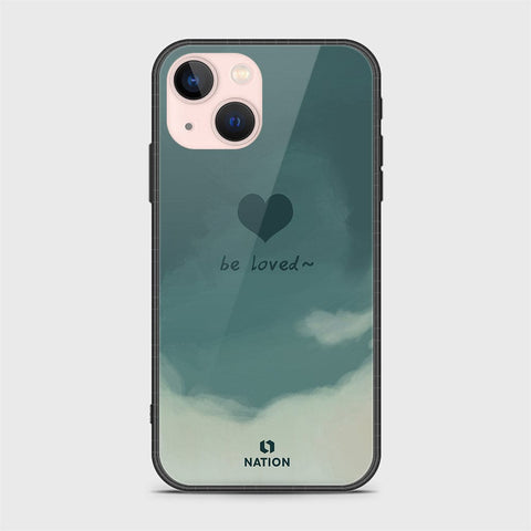 iPhone 14 Plus Cover- Onation Heart Series - HQ Ultra Shine Premium Infinity Glass Soft Silicon Borders Case