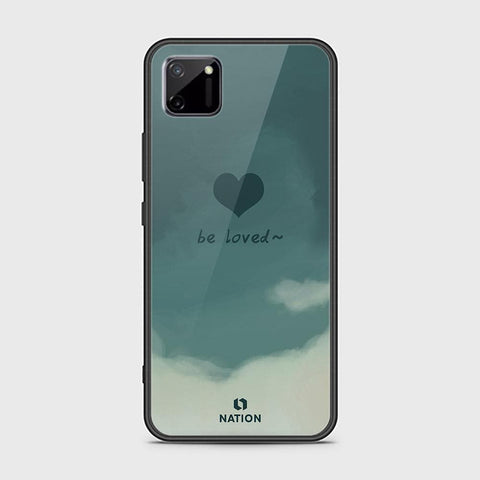 Realme C11 Cover - ONation Heart Series - HQ Ultra Shine Premium Infinity Glass Soft Silicon Borders Case