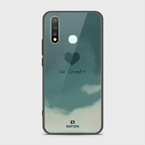 Vivo Y19 Cover - ONation Heart Series - HQ Ultra Shine Premium Infinity Glass Soft Silicon Borders Case