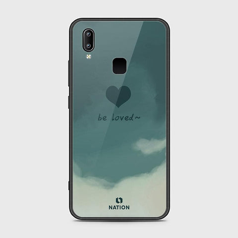 Vivo Y85 Cover - ONation Heart Series - HQ Ultra Shine Premium Infinity Glass Soft Silicon Borders Case