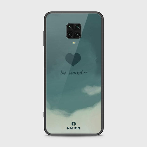 Xiaomi Redmi Note 9S Cover - ONation Heart Series - HQ Ultra Shine Premium Infinity Glass Soft Silicon Borders Case