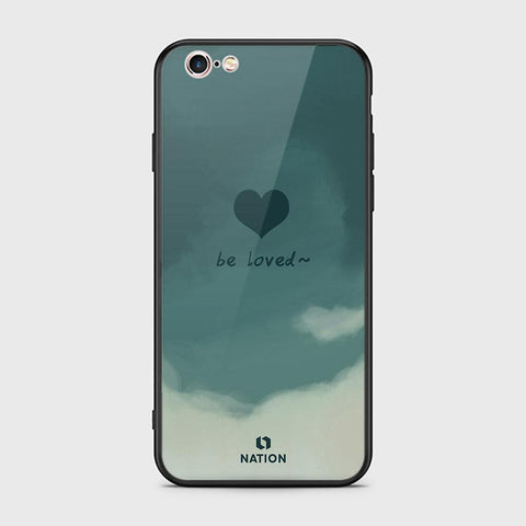 iPhone 6s Plus / 6 Plus Cover - ONation Heart Series - HQ Ultra Shine Premium Infinity Glass Soft Silicon Borders Case