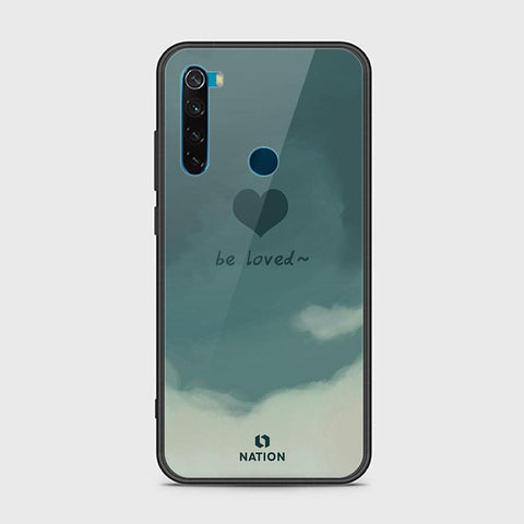 Xiaomi Redmi Note 8 Cover - ONation Heart Series - HQ Ultra Shine Premium Infinity Glass Soft Silicon Borders Case