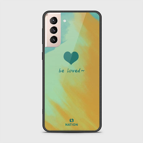 Samsung Galaxy S22 Plus 5G Cover - Onation Heart Series - HQ Ultra Shine Premium Infinity Glass Soft Silicon Borders Case