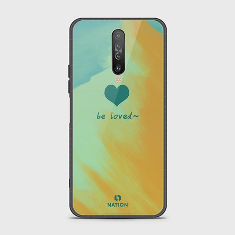 Xiaomi Poco X2 Cover - ONation Heart Series - HQ Ultra Shine Premium Infinity Glass Soft Silicon Borders Case