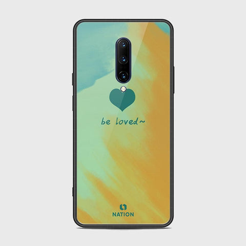 OnePlus 7 Pro Cover - Onation Heart Series - HQ Ultra Shine Premium Infinity Glass Soft Silicon Borders Case