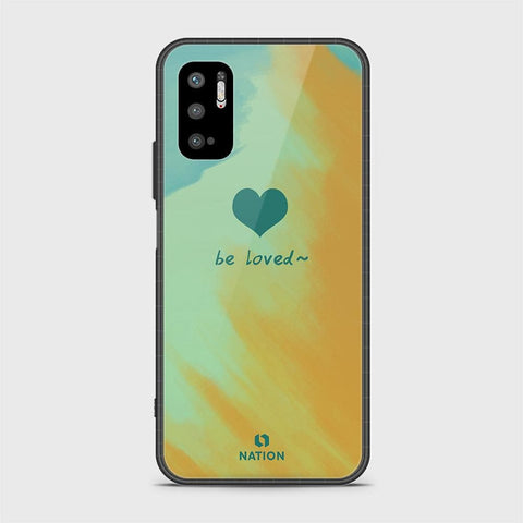 Xiaomi Redmi Note 10 5G Cover - Onation Heart Series - HQ Ultra Shine Premium Infinity Glass Soft Silicon Borders Case