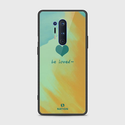 OnePlus 8 Pro Cover - ONation Heart Series - HQ Ultra Shine Premium Infinity Glass Soft Silicon Borders Case