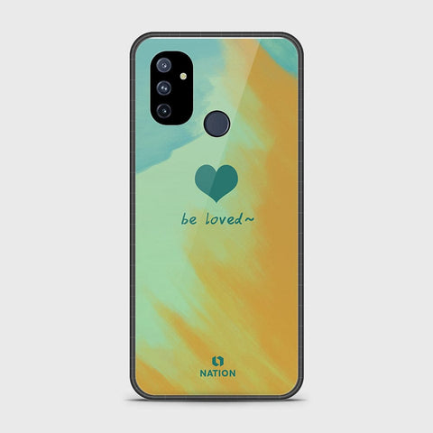 OnePlus Nord N100 Cover- Onation Heart Series - HQ Ultra Shine Premium Infinity Glass Soft Silicon Borders Case