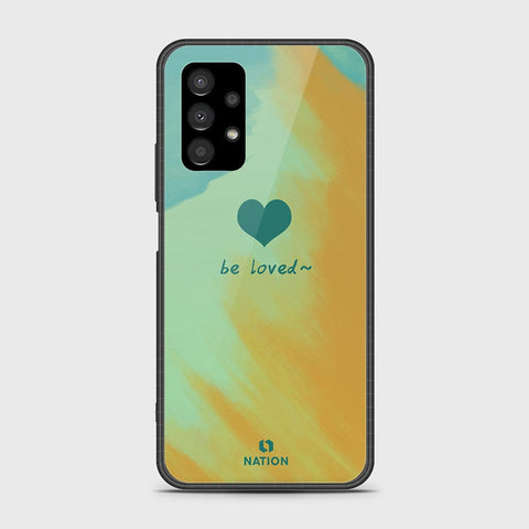 Samsung Galaxy A13 4G Cover- Onation Heart Series - HQ Ultra Shine Premium Infinity Glass Soft Silicon Borders Case