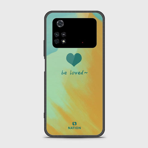 Xiaomi Poco M4 Pro 4G Cover- Onation Heart Series - HQ Ultra Shine Premium Infinity Glass Soft Silicon Borders Case