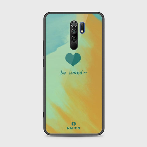 Xiaomi Redmi 9 Cover - ONation Heart Series - HQ Ultra Shine Premium Infinity Glass Soft Silicon Borders Case