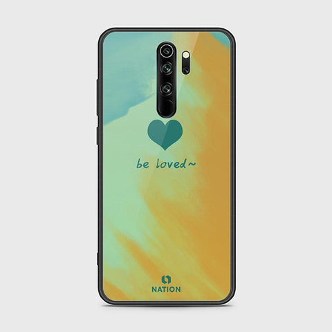 Xiaomi Redmi Note 8 Pro Cover - ONation Heart Series - HQ Ultra Shine Premium Infinity Glass Soft Silicon Borders Case