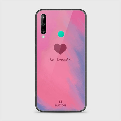 Huawei P40 lite E Cover - ONation Heart Series - HQ Ultra Shine Premium Infinity Glass Soft Silicon Borders Case