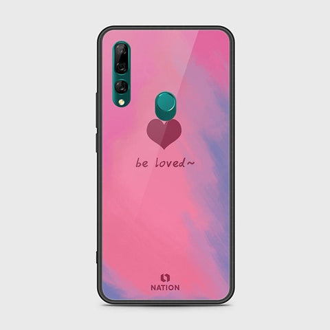 Huawei Y9 Prime 2019 Cover - ONation Heart Series - HQ Ultra Shine Premium Infinity Glass Soft Silicon Borders Case