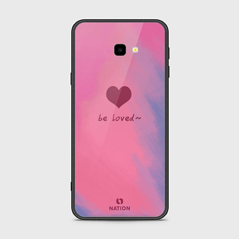 Samsung Galaxy J4 Plus Cover - ONation Heart Series - HQ Ultra Shine Premium Infinity Glass Soft Silicon Borders Case