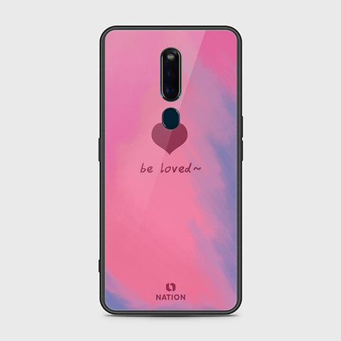 Oppo R19 Cover - Onation Heart Series - HQ Ultra Shine Premium Infinity Glass Soft Silicon Borders Case